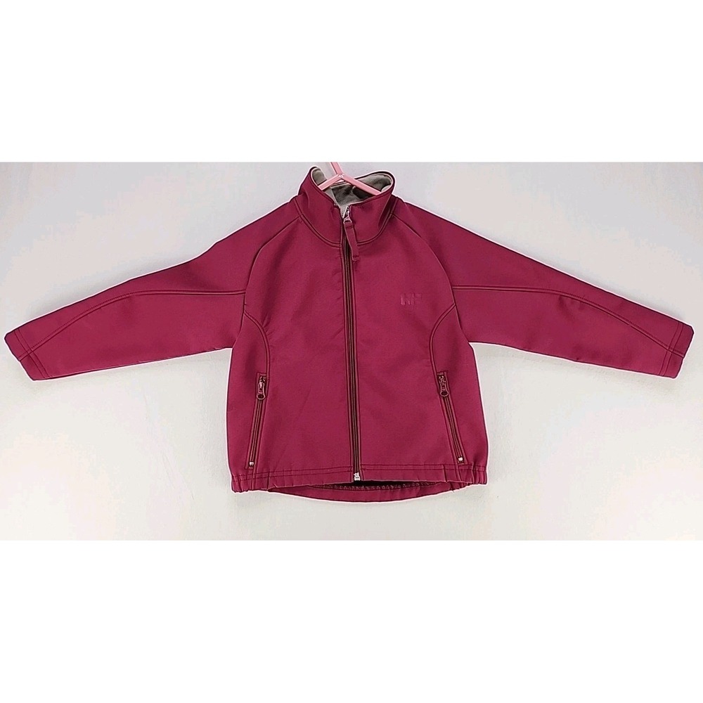 Helly Hansen Light Jacket Girls Size 2T Pink Full Zip